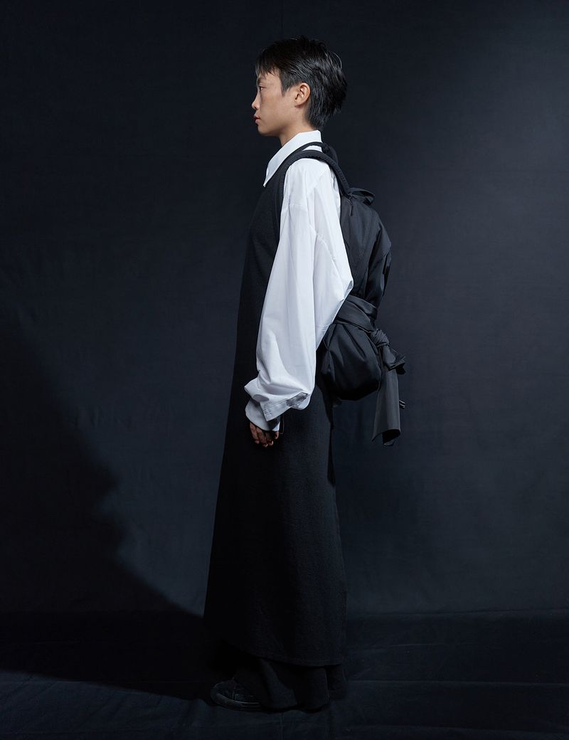 Knotted Backpack (Black)
