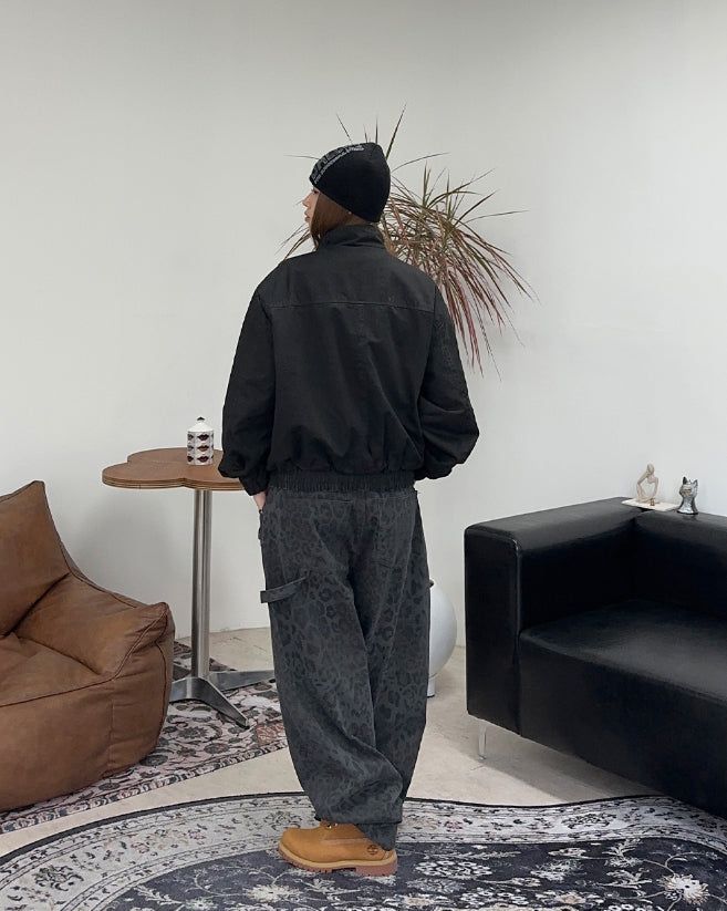 MAFF Washed Curve Blouson