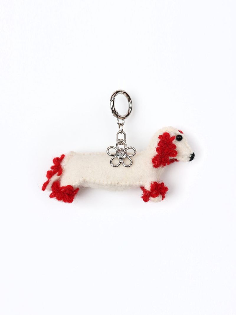 [New Zealand Wool] Worry Keyring (Ivory)