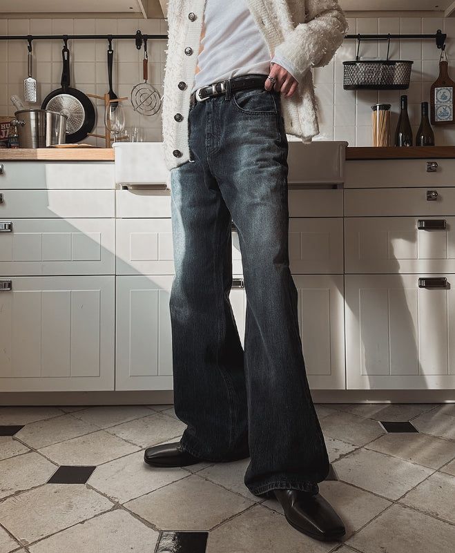 2PLAN(ツープラン)の「Loner Washed Bootcut Denim Pants(Pants)」
