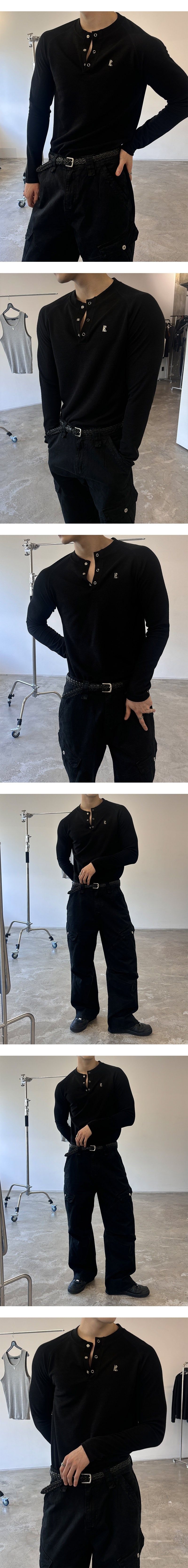 [MADE] Raglan muscle henry neck sleeves