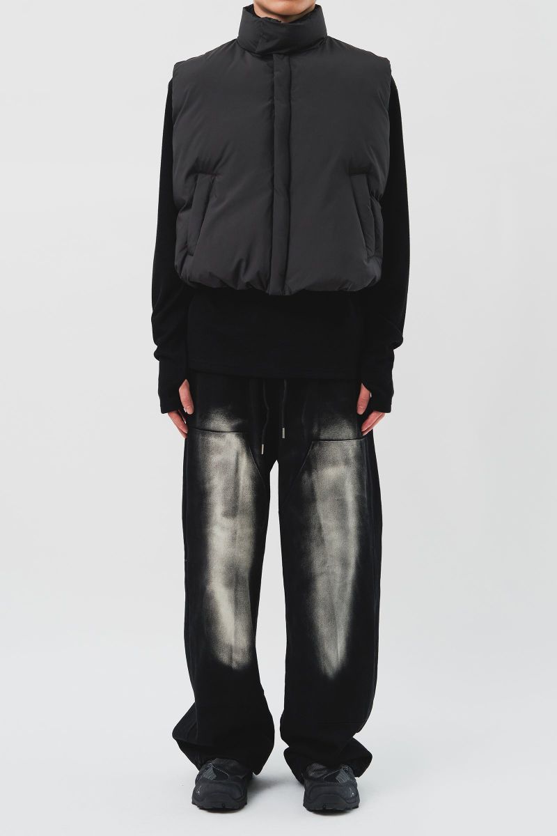 Toa Cropped Padding Vest (2color)