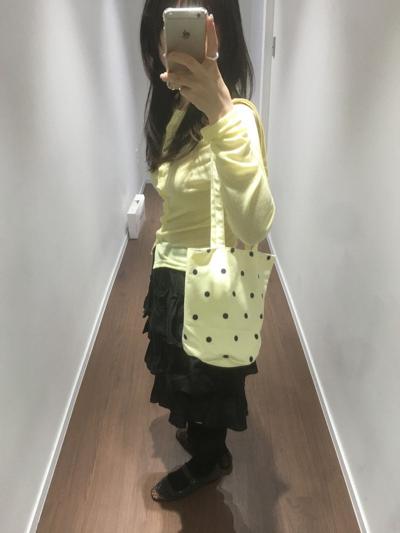 Flocon embroidered shoulder bag (2color)