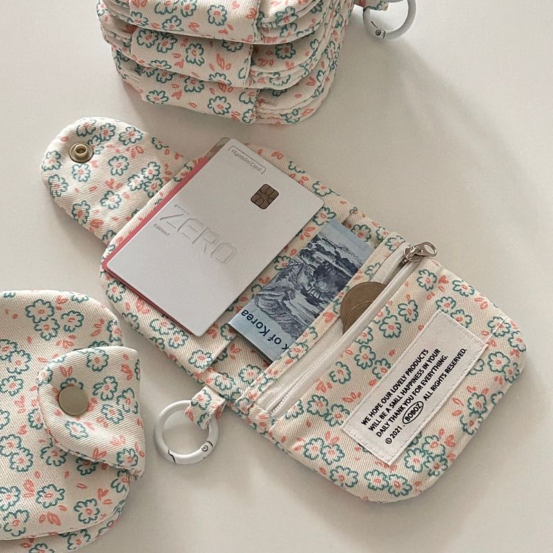 flower wallet