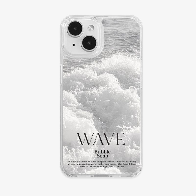 BUBBLESOAP（バブルソープ）の「【MADE】WAVE EDITION ジェリーハードケース（スマホグッズ/小物）」