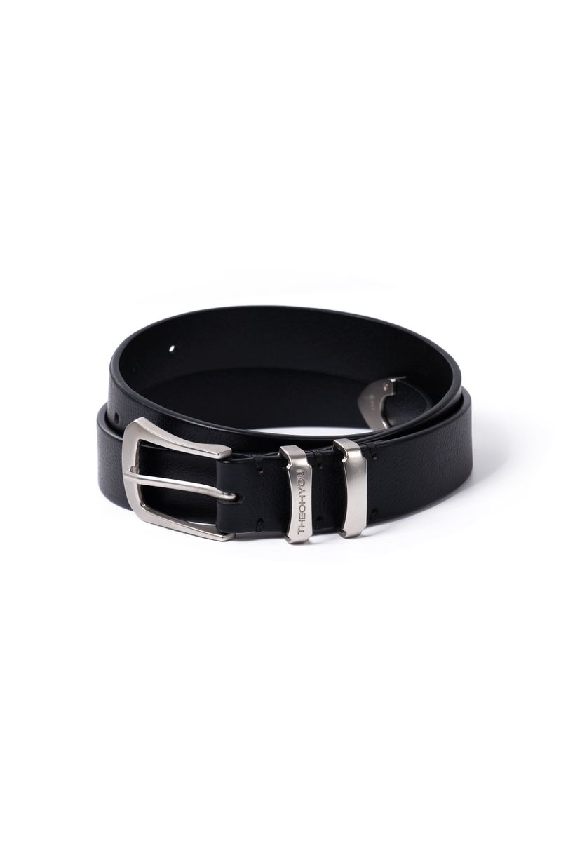 THEOHYOU（ザオユ）の「THEOHYOU リアルレザーベルト (BLACK)（ファッション小物）」