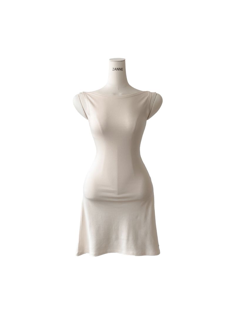 [MADE] Kozel Boat-Neck Mini Dress
