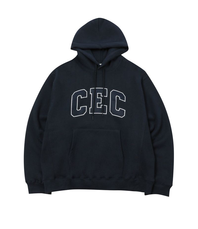 CEC ARCH LOGO HOODIE(NAVY)