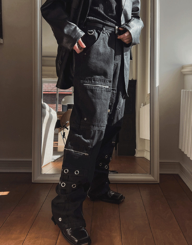 2PLAN（ツープラン）の「ポテンブラックスチールカーゴパンツ（Pants）」