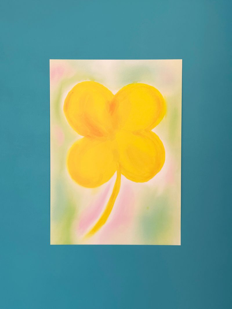 poster 04. YELLOW CLOVER [A2]