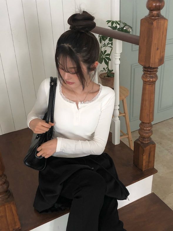 Ina Banding Pumpkin Mini Skirt