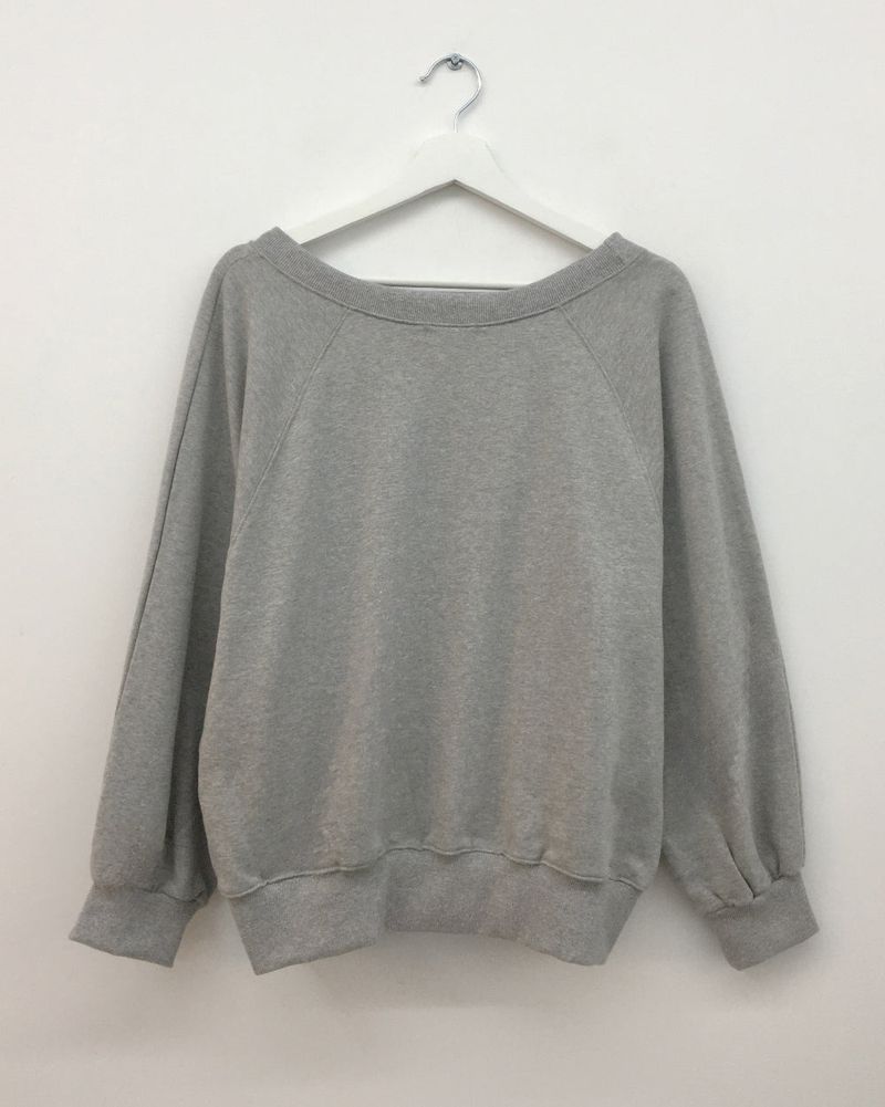 Mauve One-Shoulder Off Sweatshirt (2 Colors)