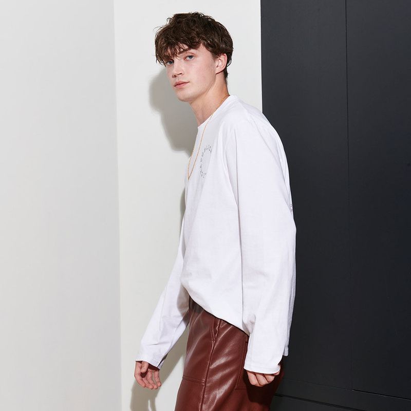  [UNISEX] JACKSON PRINTED TEE, WHITE