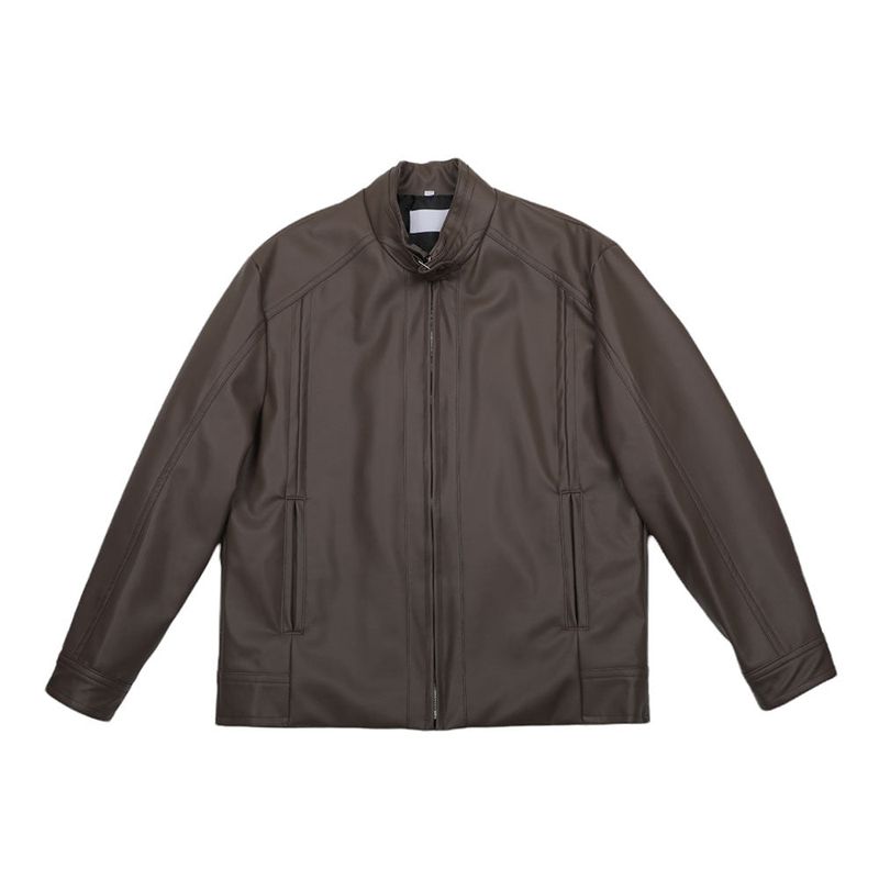 ASCLO Detail Leather Jacket (3color)