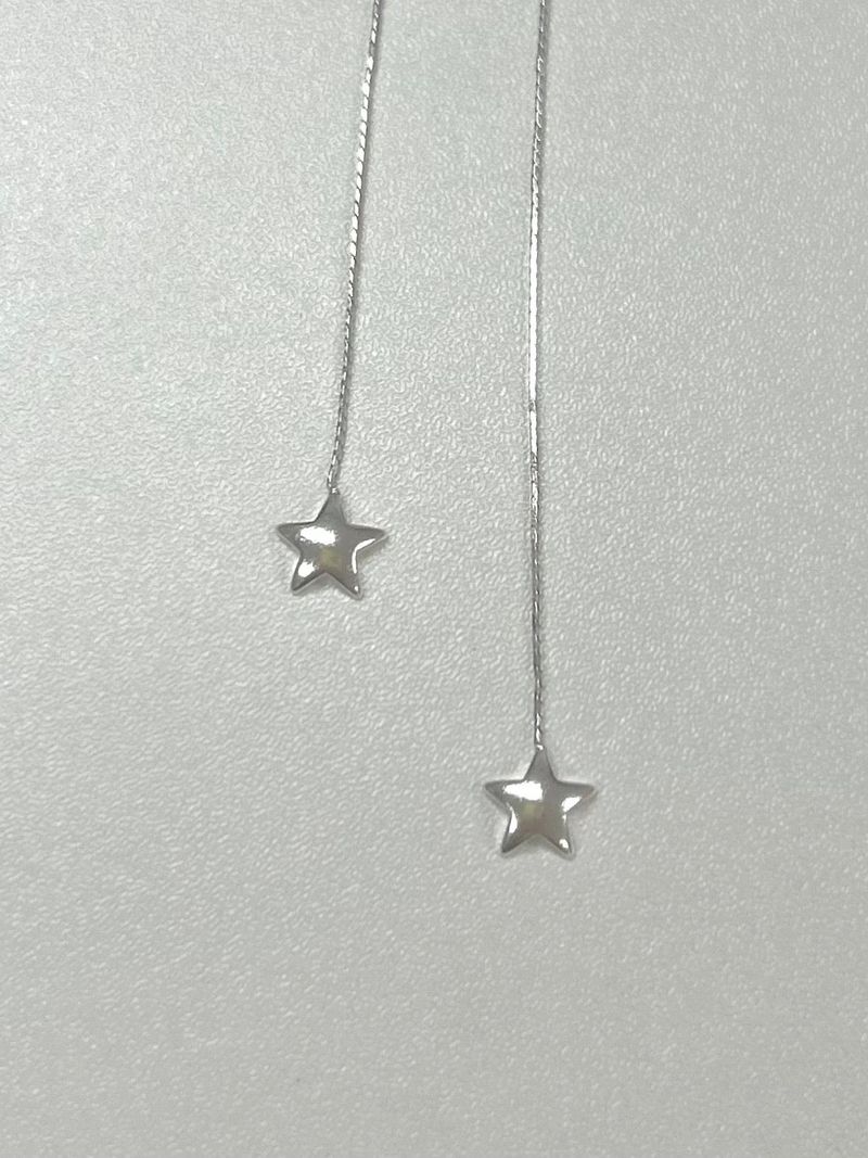 Twin Star Necklace