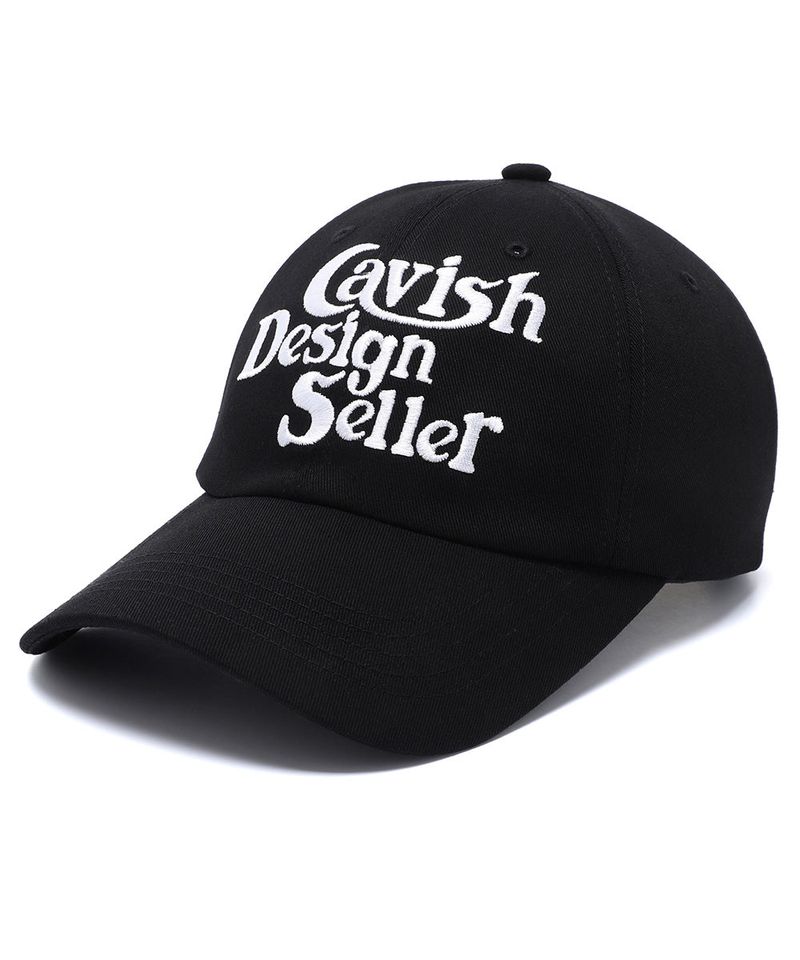 cavish（カビシ）の「BIG SELLER LOGO BALL CAP BLACK(CV2DSUAB20A)（Hats）」