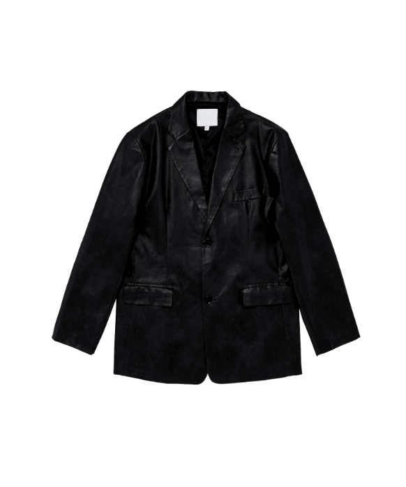 Low Classic Leather Blazer Jacket