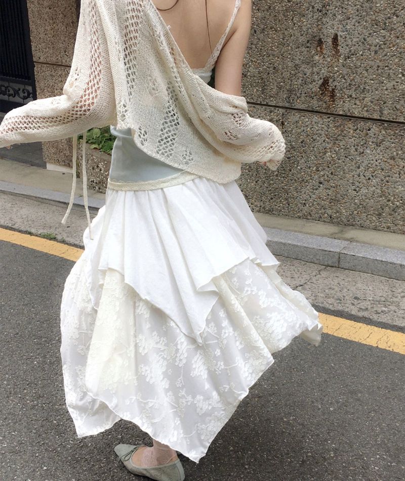 decalcomanie flower unbal & midi sk