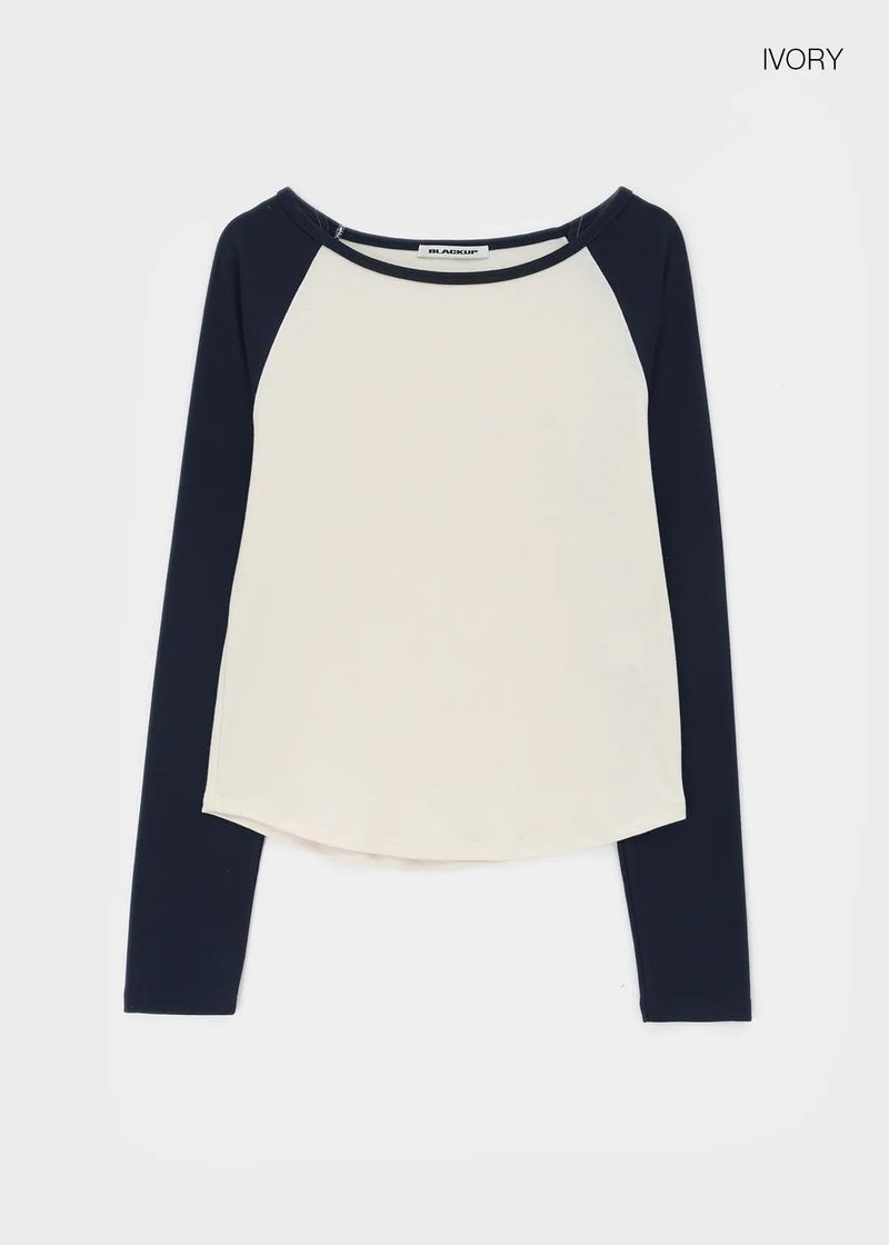 [MADE] Grande Soft Raglan Long Sleeve Tee