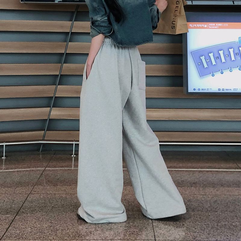 [BELLIDE MADE] Neuer, back raised two-way wide training pants