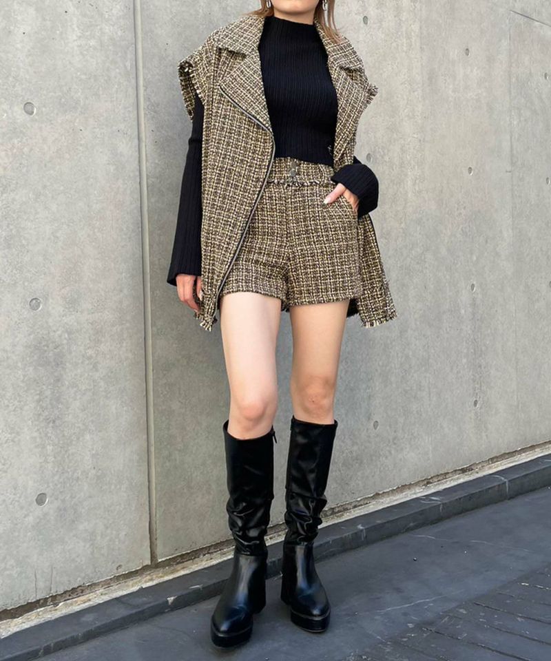 TWEED VEST