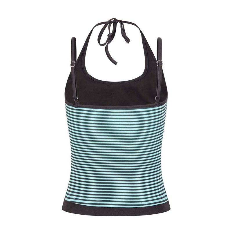 Nayla Button Halter Camisole
