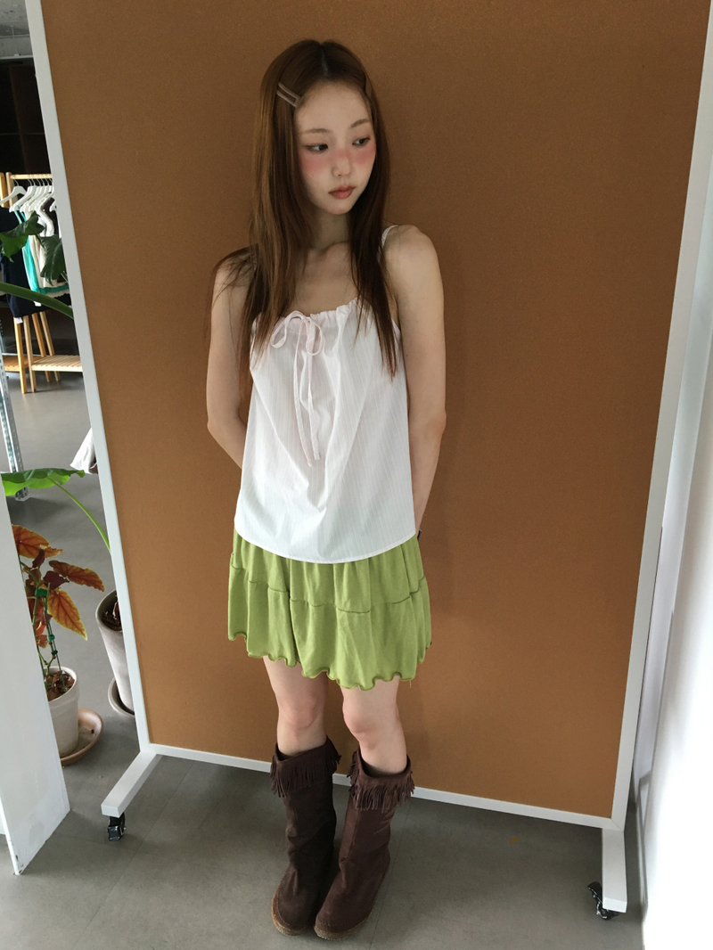 My tiered skirt (2color) 