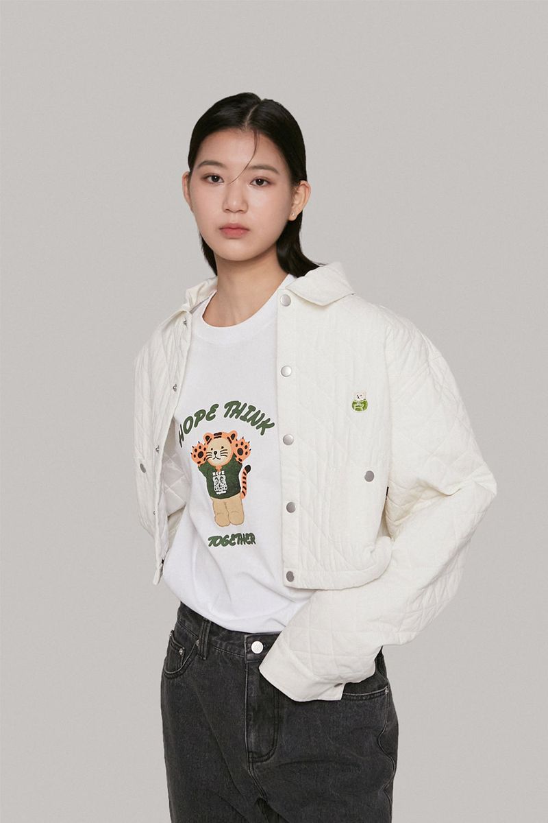 HTT Tiger Bear Tee_White