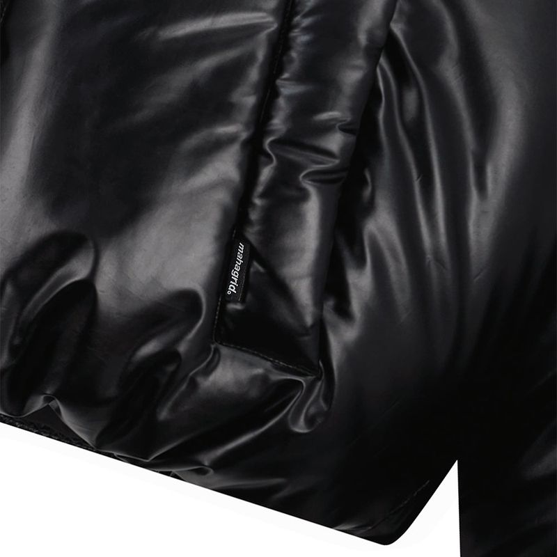 GLOSSY SHORT DOWN PUFFER
