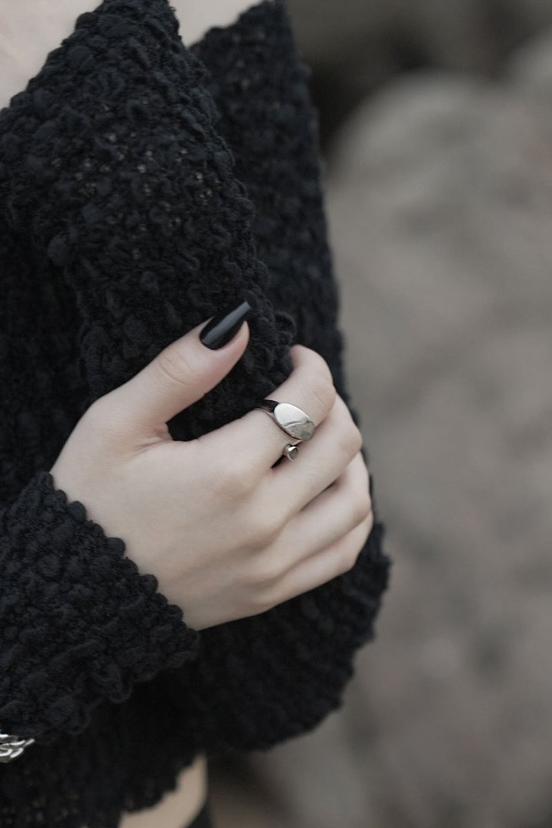 no.44 ring silver (#13 freesize)