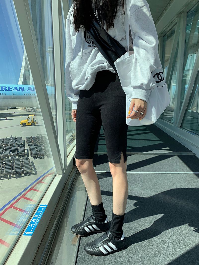 [MADE] Airport slit biker pants