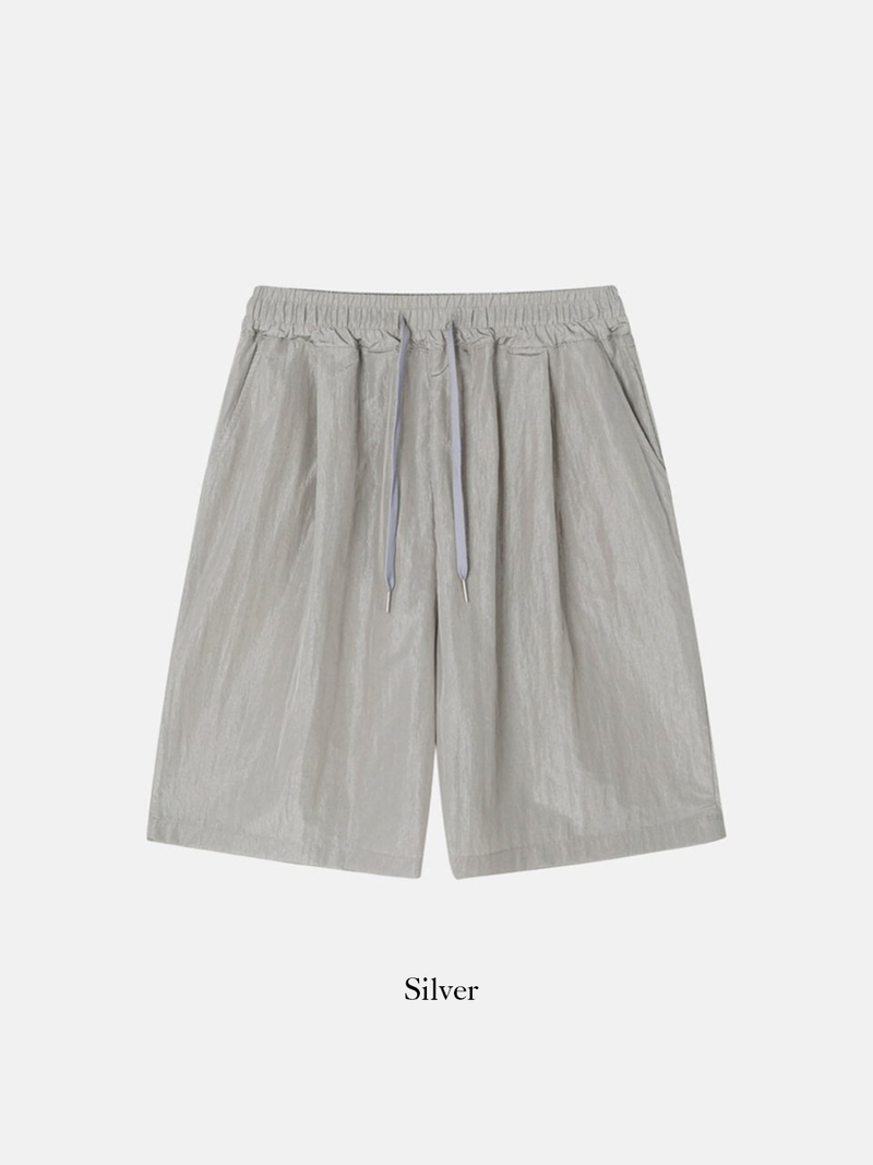 Swim nylon bermuda pants
