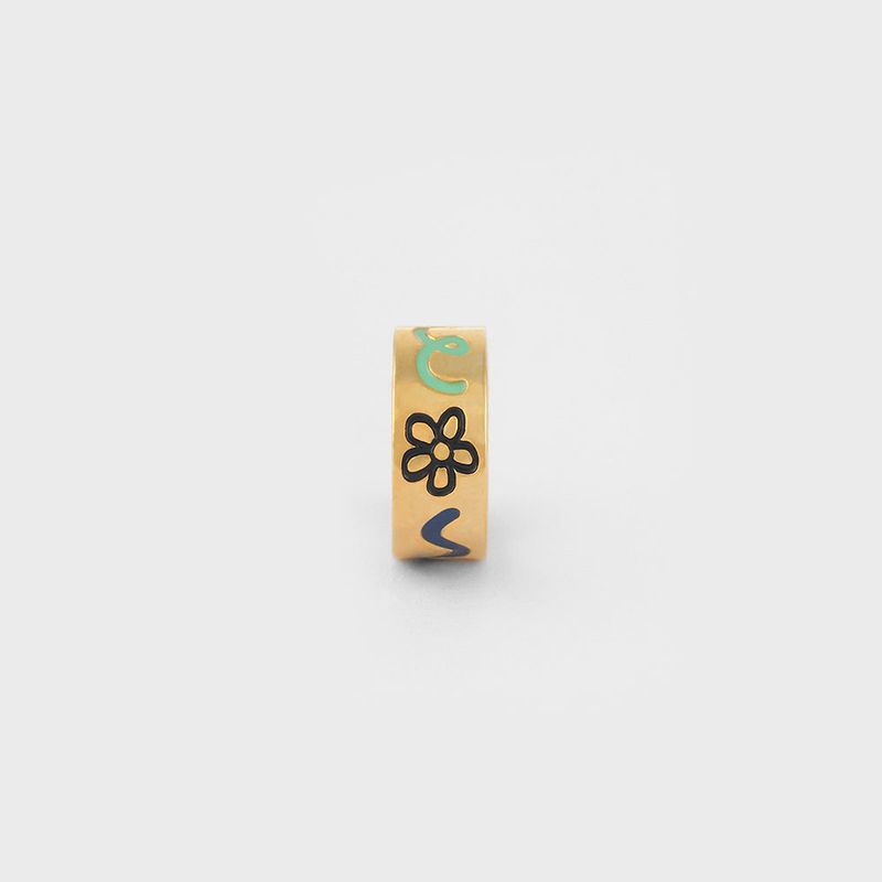 DOODLE EARCUFF(5mm) SILVER925(18K GOLD PLATED)