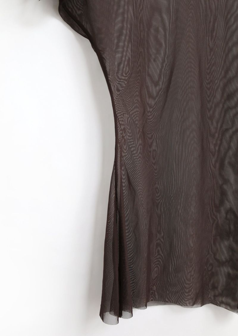 S-curve Mesh t-shirt