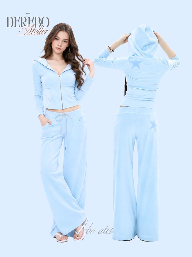 dereborujo（ドレボルゾー）の「Sky Star Velvet Training Setup（Tops）」