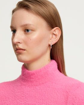 Round Volume Earring