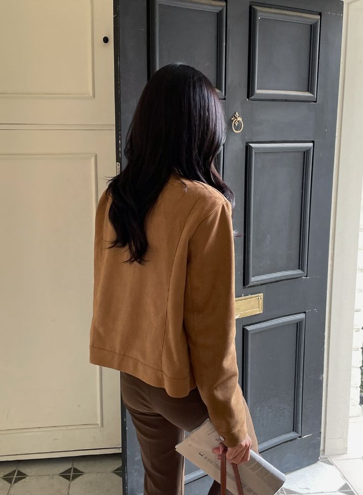 Batte Biker Suede Jacket