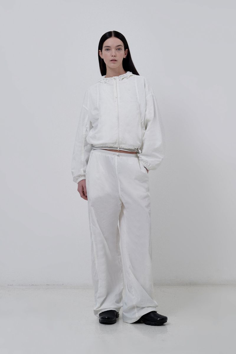 KIRSH プレーンインクシジョンウーブンウインドブレーカー [WHITE]