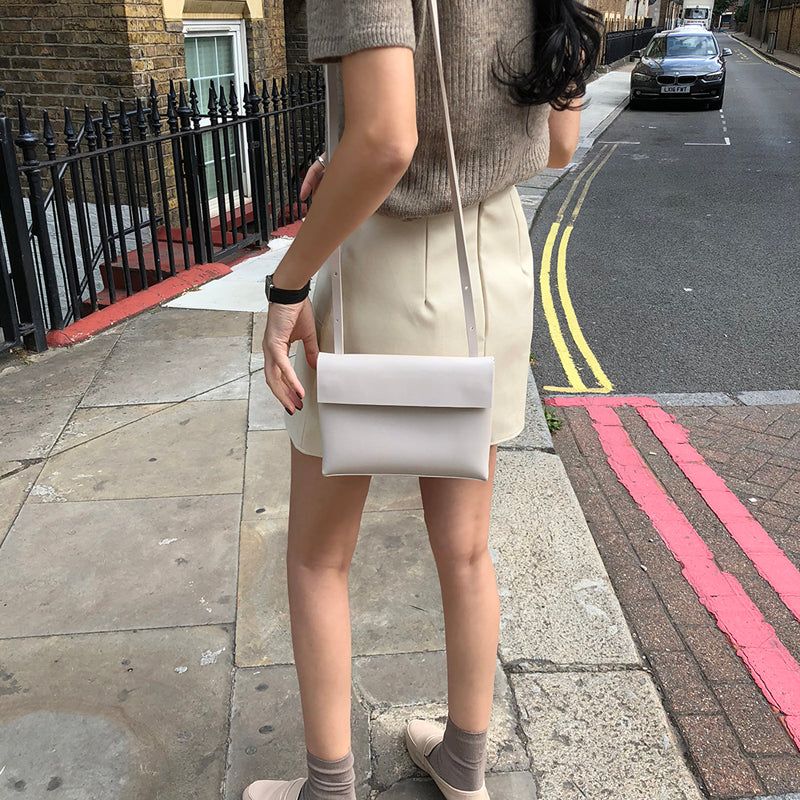 Bullet leather skirt