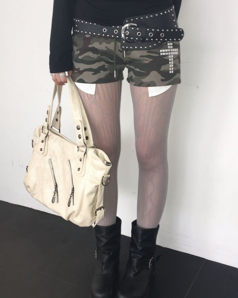 Double zipper bag