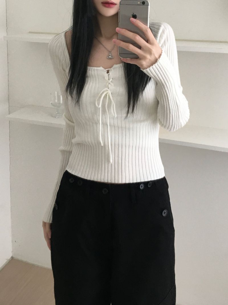 Corset Knitwear (3 colors)