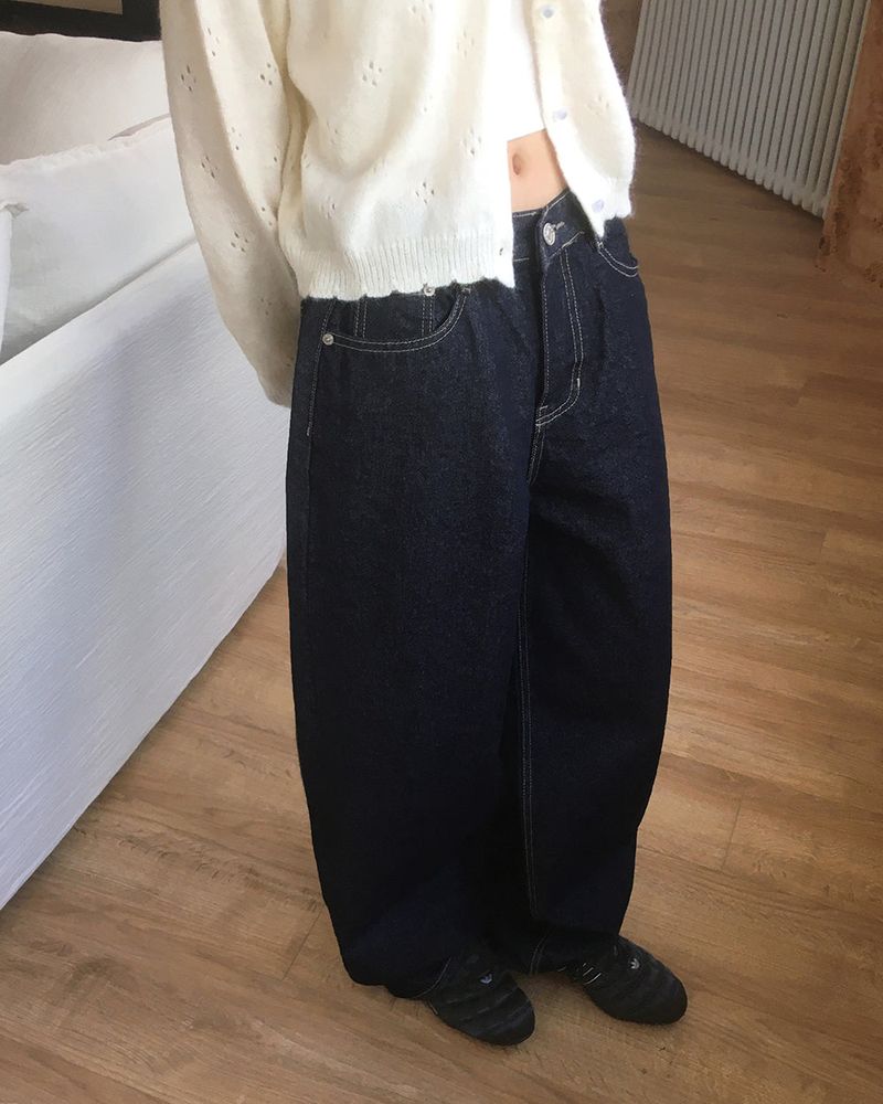 Cozle Wide Denim Pants