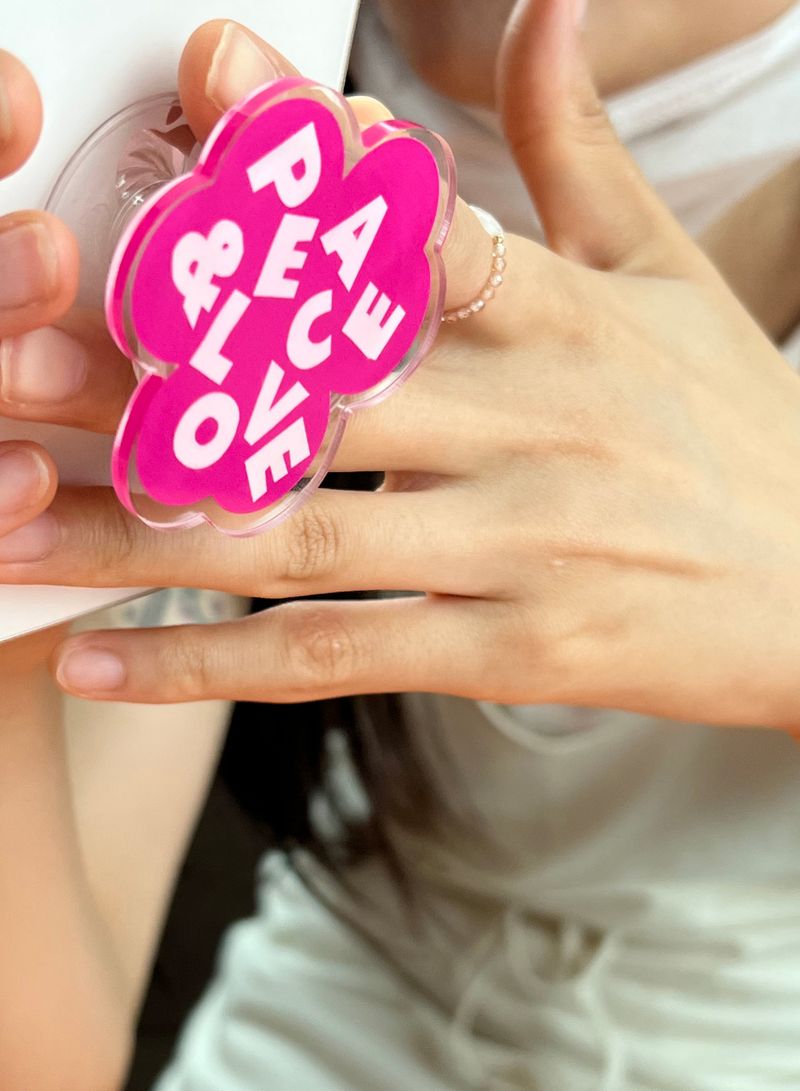 Peace&Love Oversize Griptok (2color)