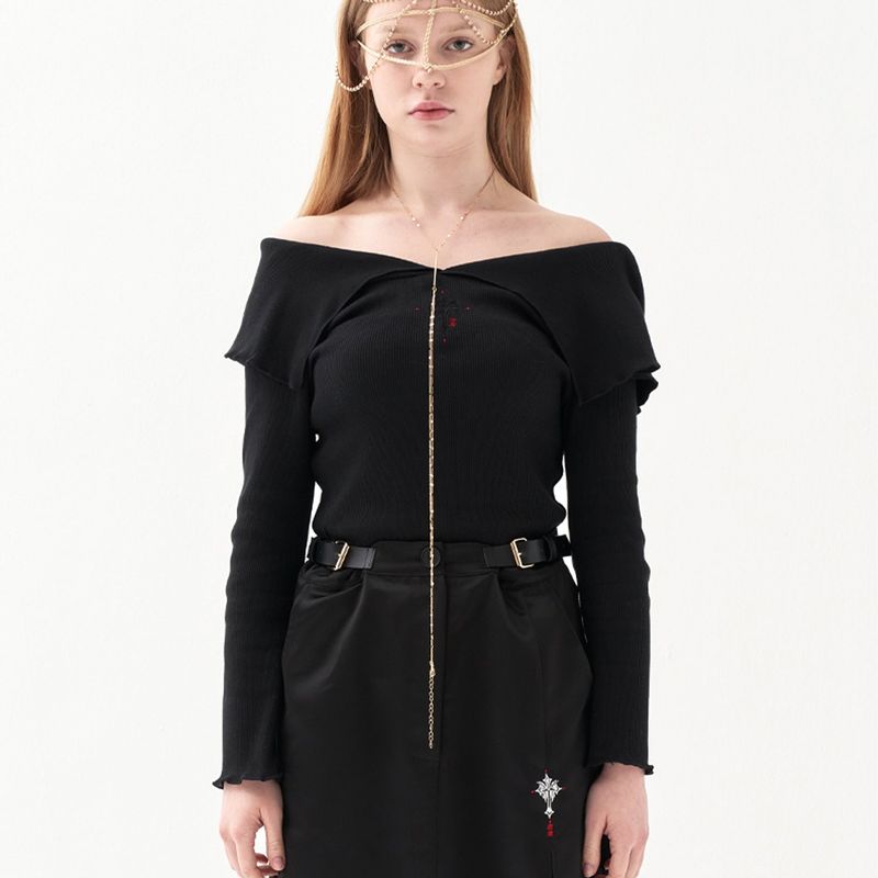 211-BIG COLLAR OFF SHOULDER