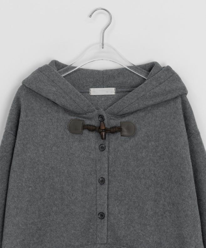 Mulf Toggle Brushed Hoodie