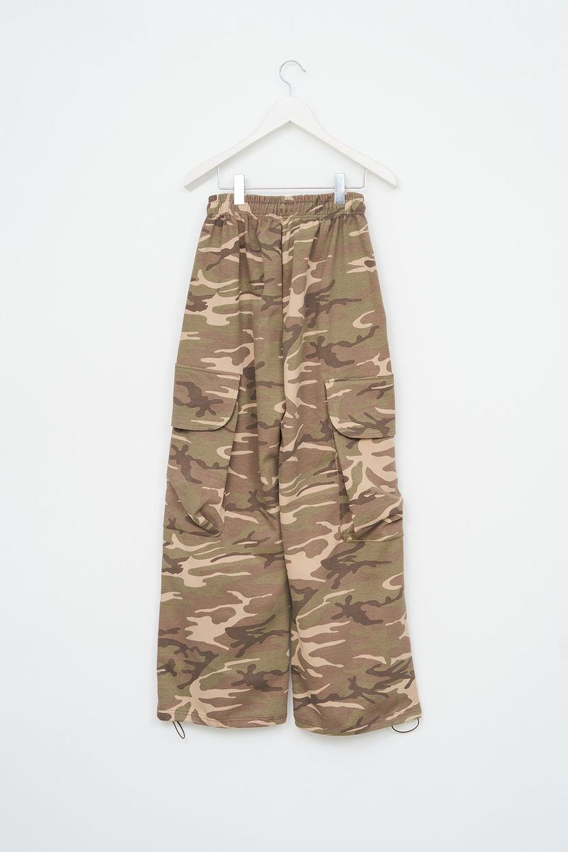 Teo Camo Pocket Sweatpants (2color)