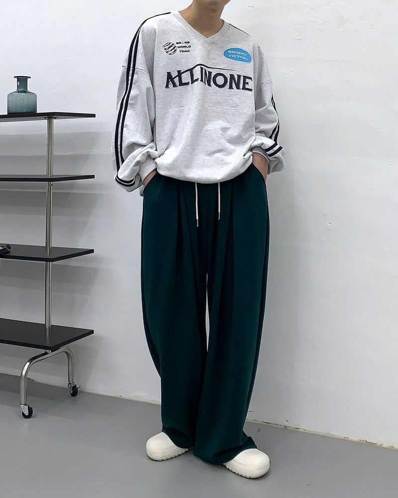 GT Four-Tuck String Wide Pants (5 colors)
