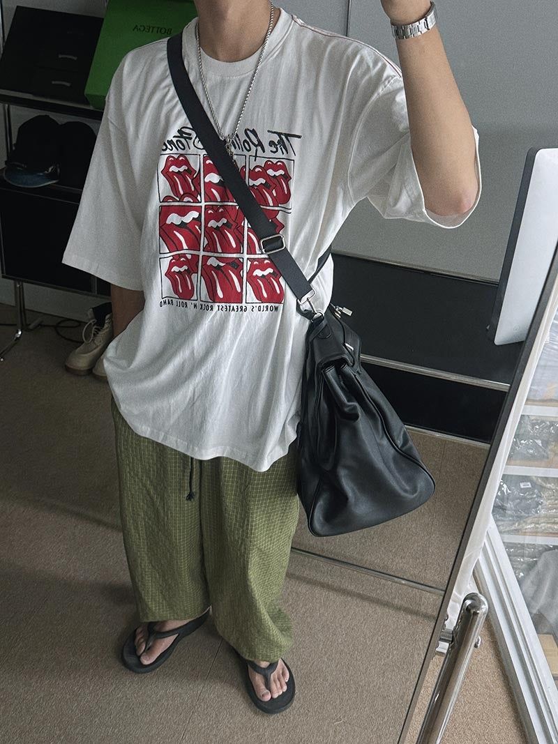Garments Pajama Tartan Check Pants (2color)