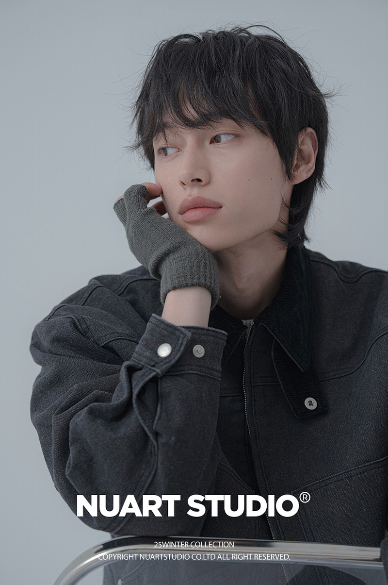 NUART STUDIO(ニューアート スタジオ)の「ベーシックフィンガーレスニットグローブ – 5 Colors(ファッション小物)」