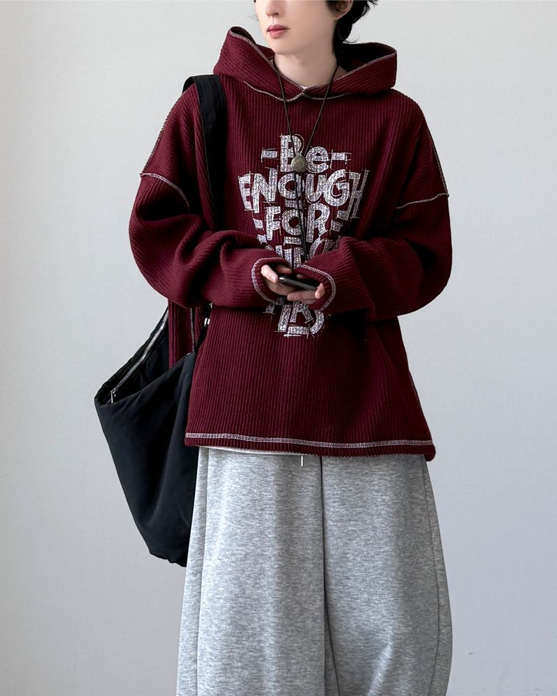 Bebe Stitch Hood Knit